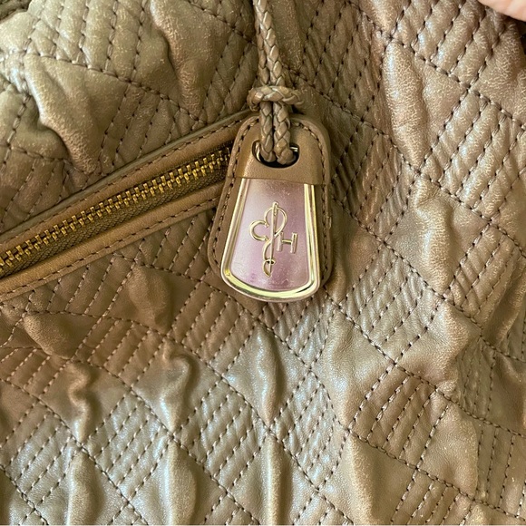 Cole Haan Slouchy Quilted Leather Shoulder Bag - Picture 7 of 12